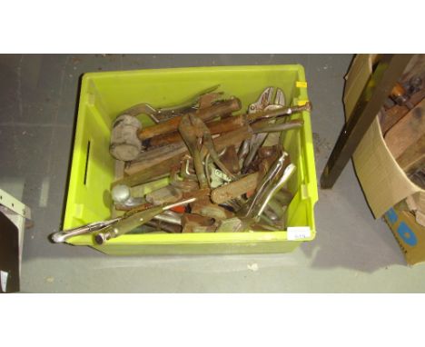 Box of panel beaters tools