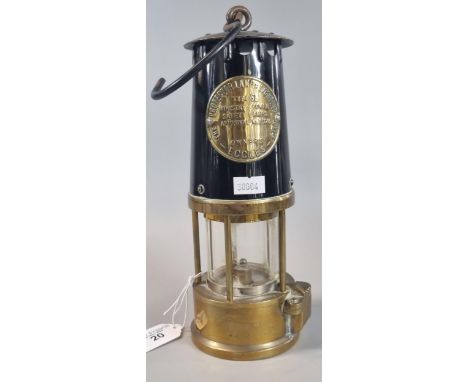 The Protector Lamp and Lighting Co. Ltd. Eccles miner's lamp.  (B.P. 21% + VAT) 
