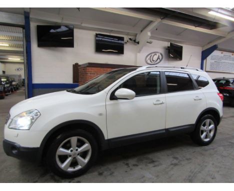 Make &amp; Model: Nissan Qashqai Tekna + 2 DCiDate of Reg: FE09 KFLColour: Whitecc: 1461MoT: 04-10-2021Fuel Type: DIESELMilea
