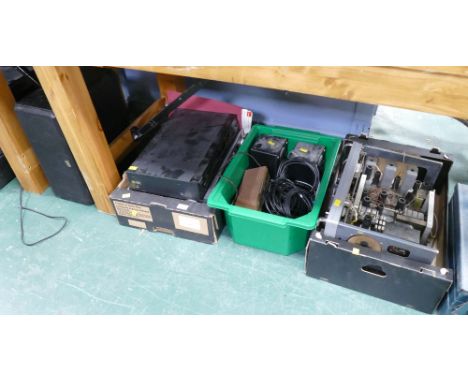 Speaker, media equipment, cables etc 