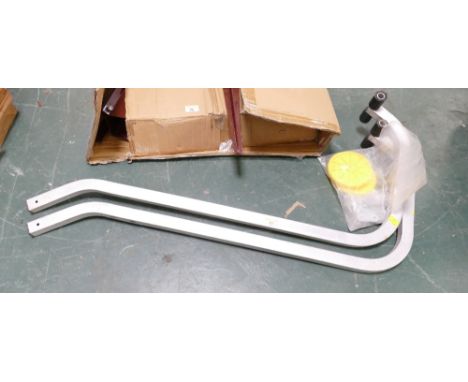 Roof ladder attachments 