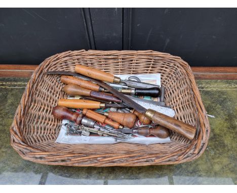 A small quantity of old hand tools and other similar items.&nbsp; 
