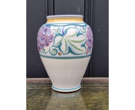 A Carter Stabler &amp; Adams Ltd Poole vase, 17.5cm high. 