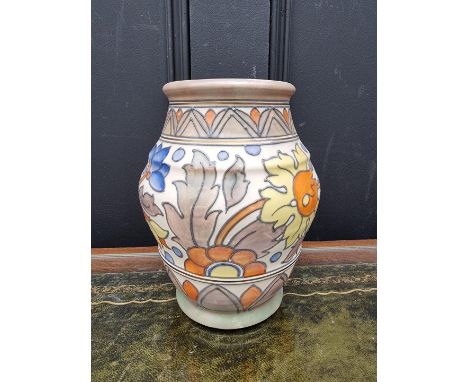 A Crown Ducal Charlotte Rhead vase,&nbsp;18cm high. 