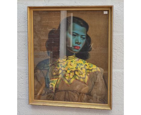 After Vladimir Tretchikoff, 'Chinese Girl', colour print, 59 x 49cm. 