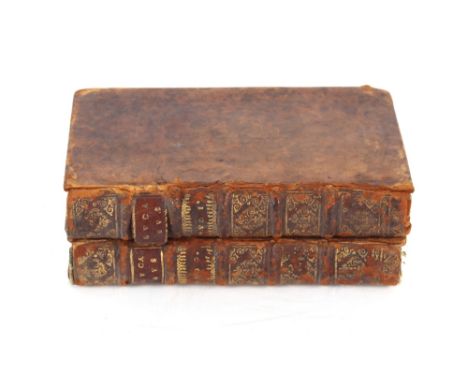 M. Annael Lucani de Bello Sivili, two volumes, leather bound 1670