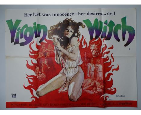 VIRGIN WITCH (1972)- Sybil has lured Christine to the castle for more than modelling: she is recruiting a virgin for inductio