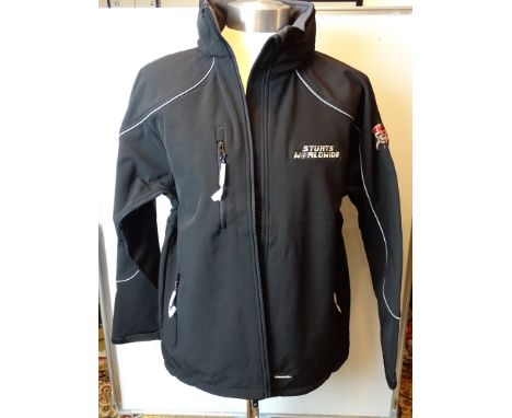 PIRATES OF THE CARIBBEAN: - Film / Production Crew Issued Clothing: - A black, men's Large performance, soft shell jacket- un