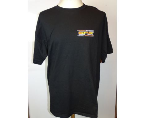 JAMES BOND: - Film / Production Crew Issued Clothing: QUANTUM OF SOLACE black XL stunt crew T-Shirt - unworn - PROVENANCE: Th