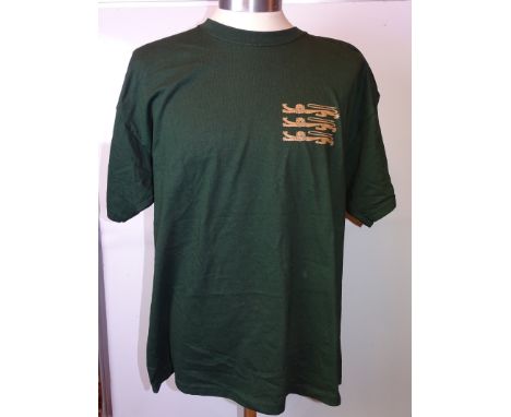 ROBIN HOOD 2009: - Film / Production Crew Issued Clothing: - A pair of XL, stunt crew T-Shirts - one green, one white - unwor