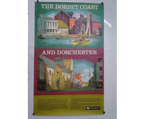 BRITISH RAIL - SOUTHERN REGION (1980) POSTER by REGINALD MONTAGUE LANDER (1913-1980) - One of a series of six - this poster f