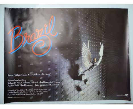 BRAZIL (1985 ) - A TERRY GILLIAM FILM - British UK Quad - 1997 film poster for this cult film. We believe that although re-re