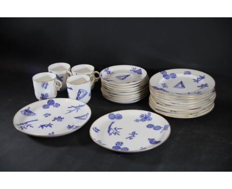 Royal Worcester 1876 Japanese Aesthetic Plates Cups etc