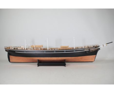 Cutty Sark Ship Model - Approx. 105cm in Length - Various Stages of CompletionThis item is a model of the Cutty Sark ship, me
