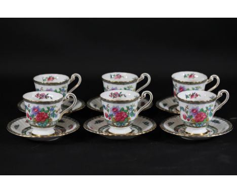 Fine Bone China Paragon 6 Cups and 6 Saucers