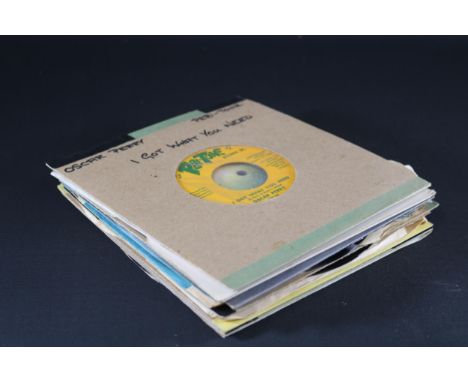Collection of Vinyl Singles: Peritone Records I Got What you Need 45-101674, ABET 9443, DAKAR Promo Copy DK4542, PYE Blinkers