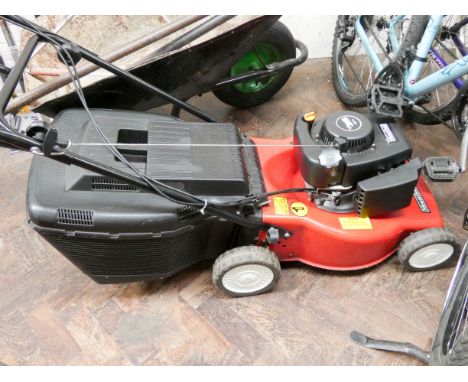 A Mountfield V35 100CC petrol engine lawn mower