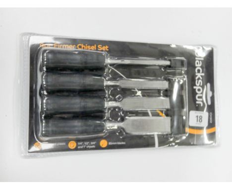A new four piece chisel set 