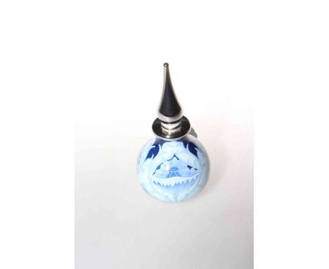Moorcroft Enamels scent flask, boxed