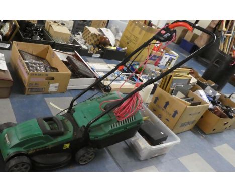 A Qualcast Rotary Electric Mower 