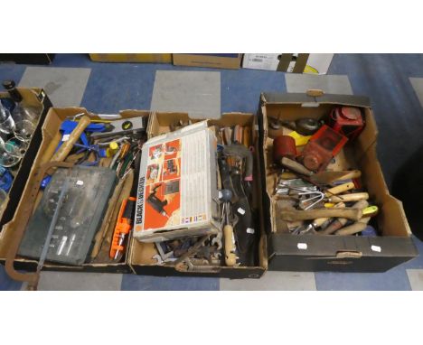 Three Boxes of Workshop Tools 