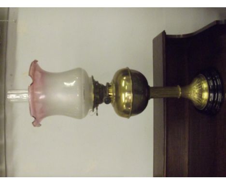Victorian oil lamp