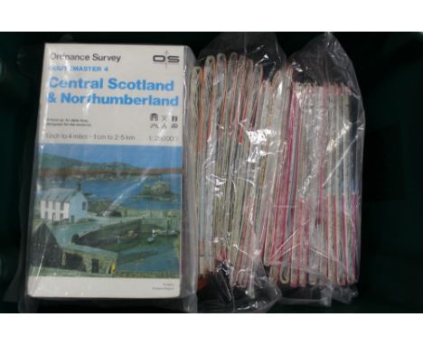 A QUANTITY OF VINTAGE BOOKS, O.S. MAPS ETC
