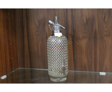 A VINTAGE SODA SYPHON