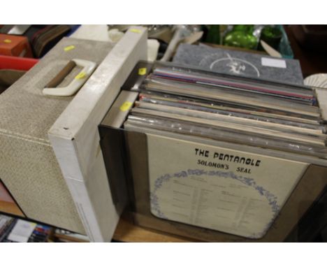 A QUANTITY OF LP RECORDS TO INCLUDE THE MONKEYS, ROLLING STONES ETC