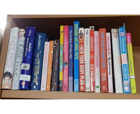 PART SHELF OF PAPER BACK & HARDBACK BOOKS & DEAL OR NO DEAL GAME