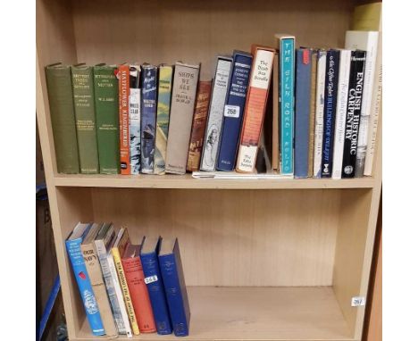 SHELF & PART SHELF OF HARDBACK BOOKS