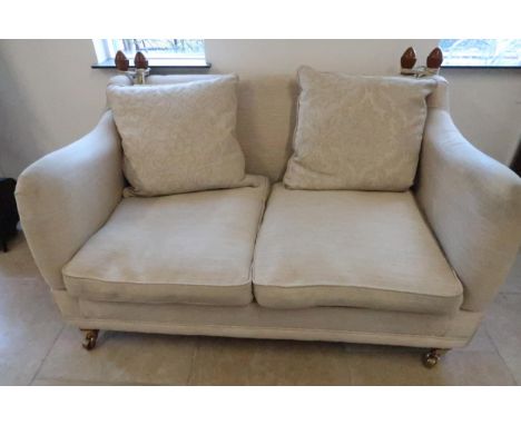 A Knoll style modern two seater sofa - Width 155cm