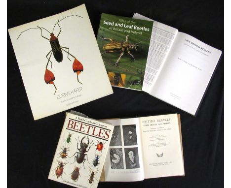 P J HODGE AND R A JONES: NEW BRITISH BEETLES - SPECIES NOT IN JOY'S PRACTICAL HANDBOOK, 1995, 1st edition, original cloth gil