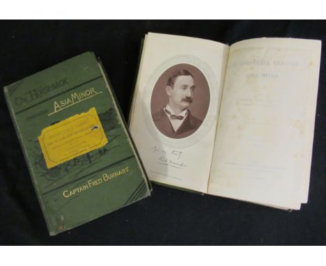 CAPT FRED BURNABY: ON HORSEBACK THROUGH ASIA-MINOR, London, Samson Lowe, 1877, 1st edition, 2 volumes, 1st edition, mounted W