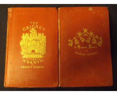 CHARLES DICKENS: 2 titles: THE CHIMES: A GOBLIN STORY OF SOME BELLS THAT RANG AN OLD YEAR OUT AND A NEW YEAR IN, London, Chap