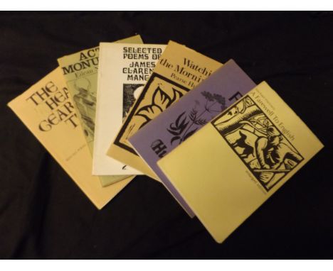 MICHAEL HARTNETT: A FAREWELL TO ENGLISH, edited Peter Fallon, Dublin, The Gallery Press, 1978, enlarged edition, original pla