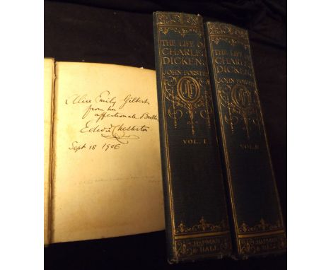 G K CHESTERTON: CHARLES DICKENS, London, Methuen, 1906, 1st edition, signed and inscribed presentation copy from author's bro