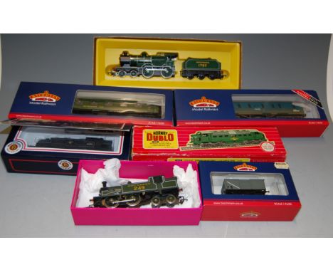A boxed Hornby Dublo 2232 CoCo diesel electric loco, and other boxed Hornby and Bachmann rollingstock, all boxed