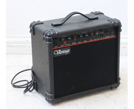 A Vantage guitar amplifier/speaker model V G-15, serial number 94101378