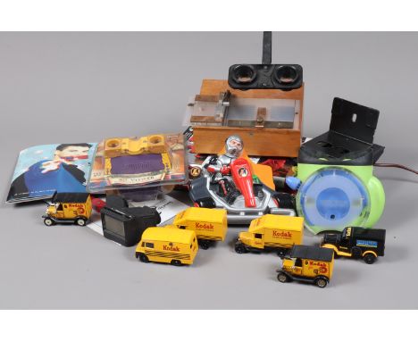 Stereo Ephemera and Equipment, including a View-Master Harry Potter 3D viewer in maker's packaging, various stereo viewers an