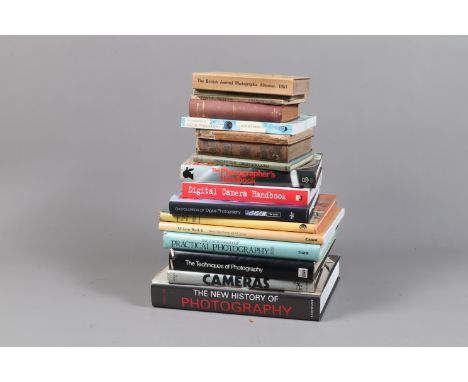 Photography History and Technique Books, more than 20 books including Photography for Novices - the Primus Handbook (1905), P