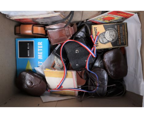 Exposure Meters and Exposure Guides, including a Kalimar, four Weston Master II's, two Weston Master III's, four Weston Maste