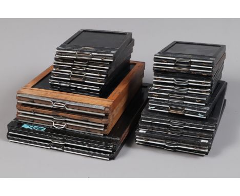 A Group of Film Holders, eight M.P.P. two Trixale &amp; one Toyo 5 x 4 holders, twor Kodak &amp; two Lisco 5 x 7 holders, thr