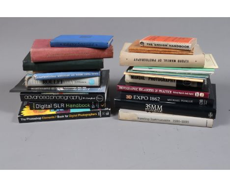 Photographic Equipment and Technology Books, more than 25 publications, including The Ensign Handbook of Photography 1922, an
