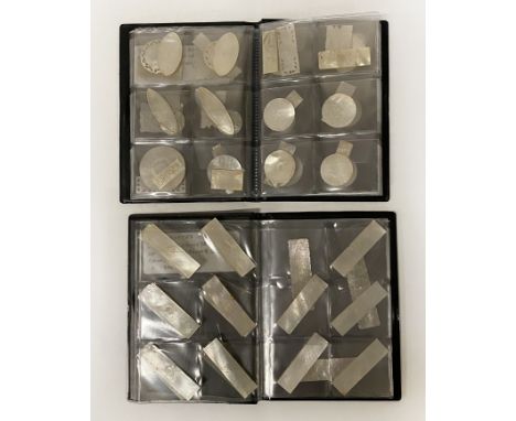 QTY OF MOTHER OF PEARL GAMING CHIPS C.1800 - 1850