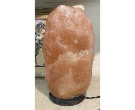 ROCK CRYSTAL LAMP - LARGE 40CMS (H) APPROX