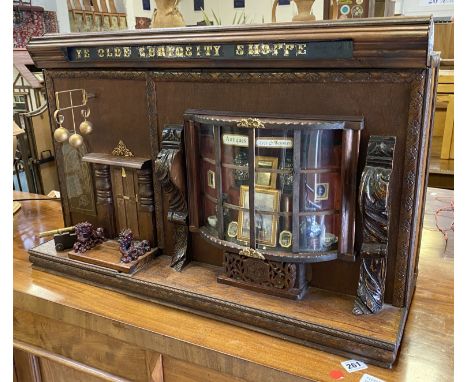 YE OLDE CURIOSITY SHOPPE MODEL - ANTIQUE STORE FRONT