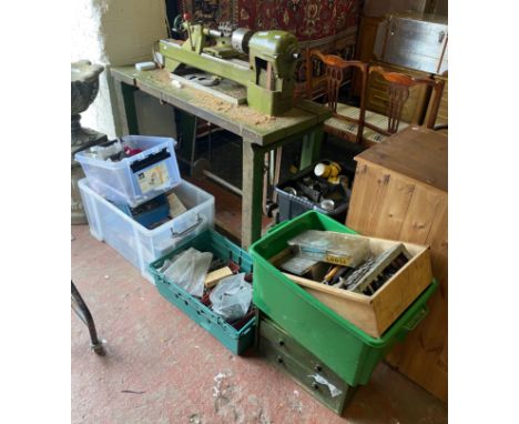 INDUSTRIAL LATHE &amp; TOOLS