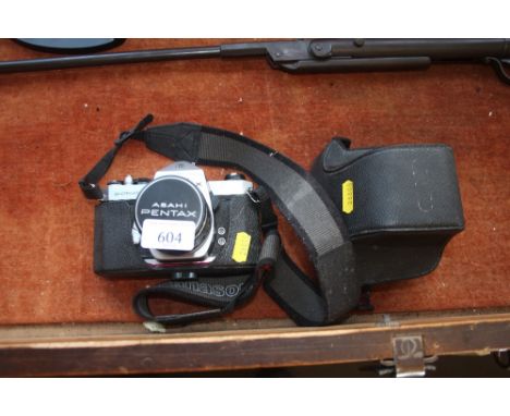 A Pentax camera