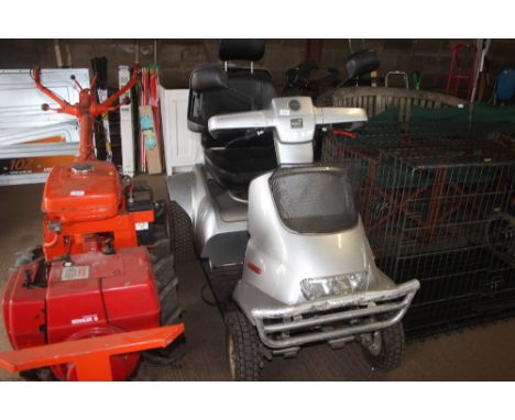 A large mobility scooter AF